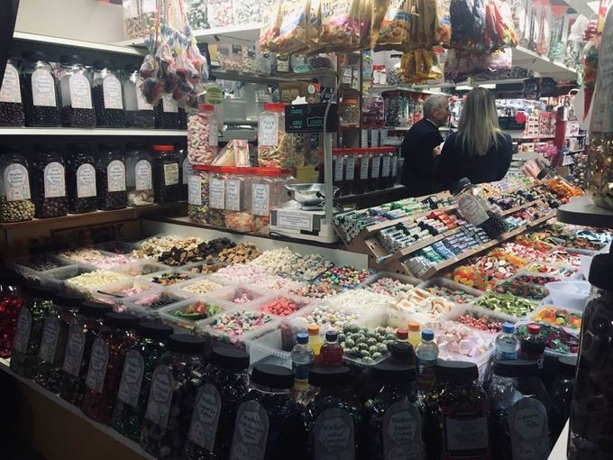 Derby Market Hall. Trading since 1866. Sweet Heaven.