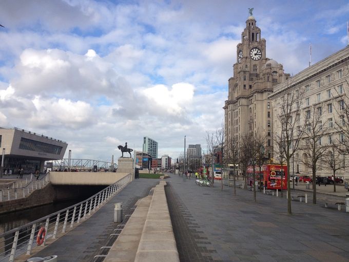 Horseman, Clocktower and Red Bus. What could be more British?